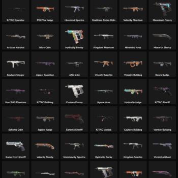 Collection of inactive Fortnite skins for EU region.